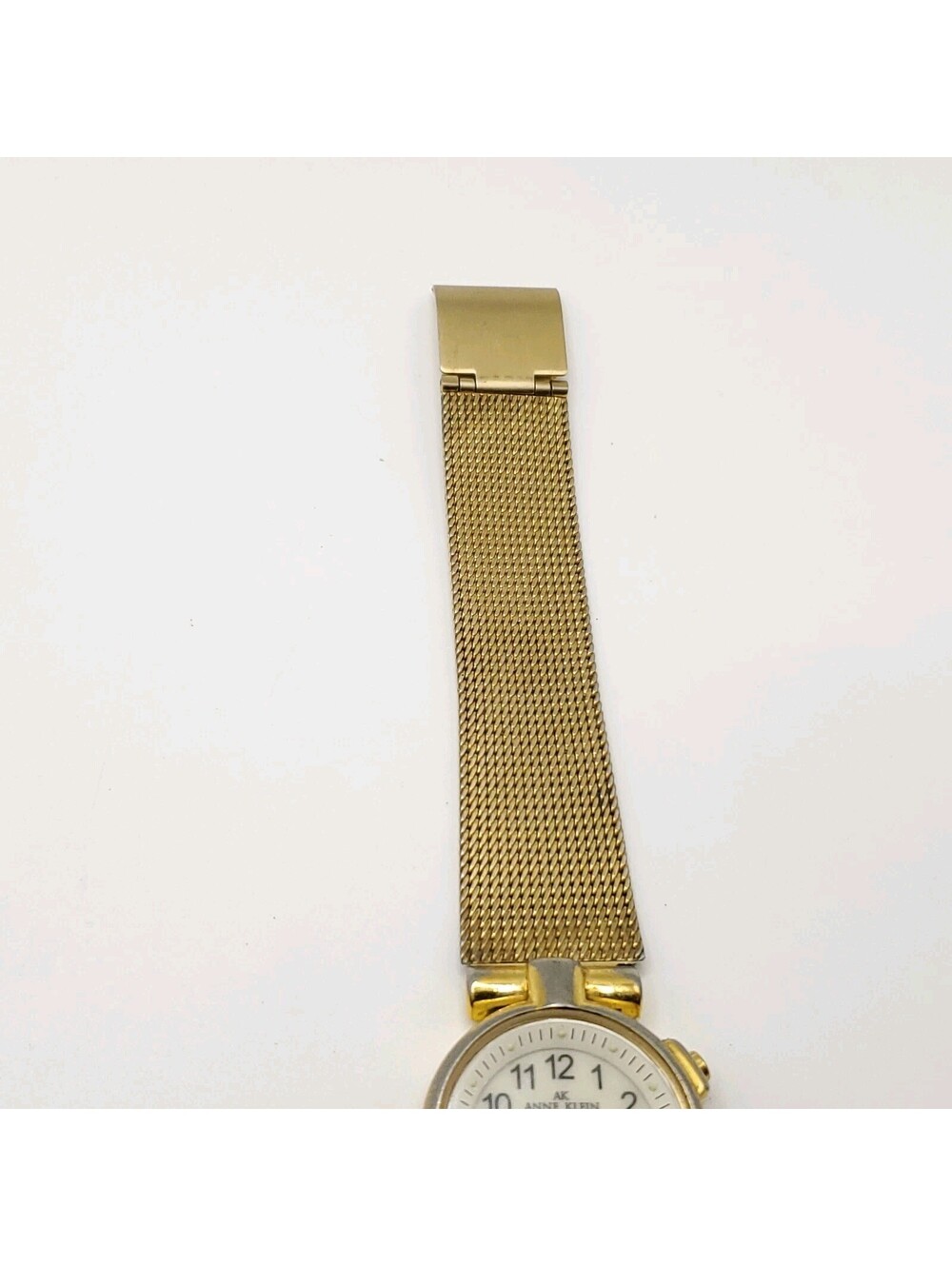 Anne Klein Instalite Gold Tone Womens Watch 25mm New Battery Please Read - Picture 11 of 14